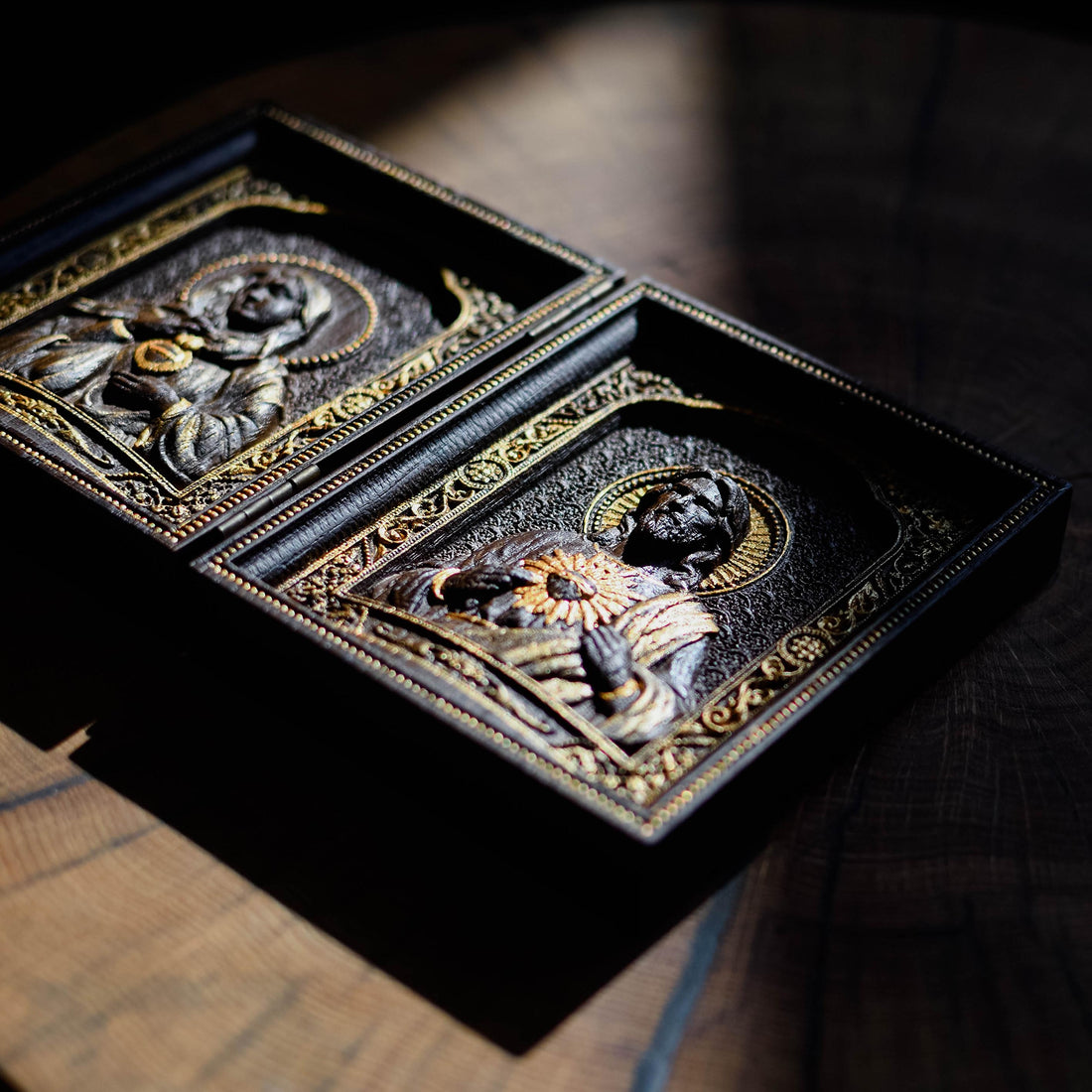 Icons on the stand