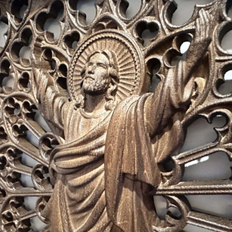 Our Lord Jesus Wooden Statue - Kozak Work Shop