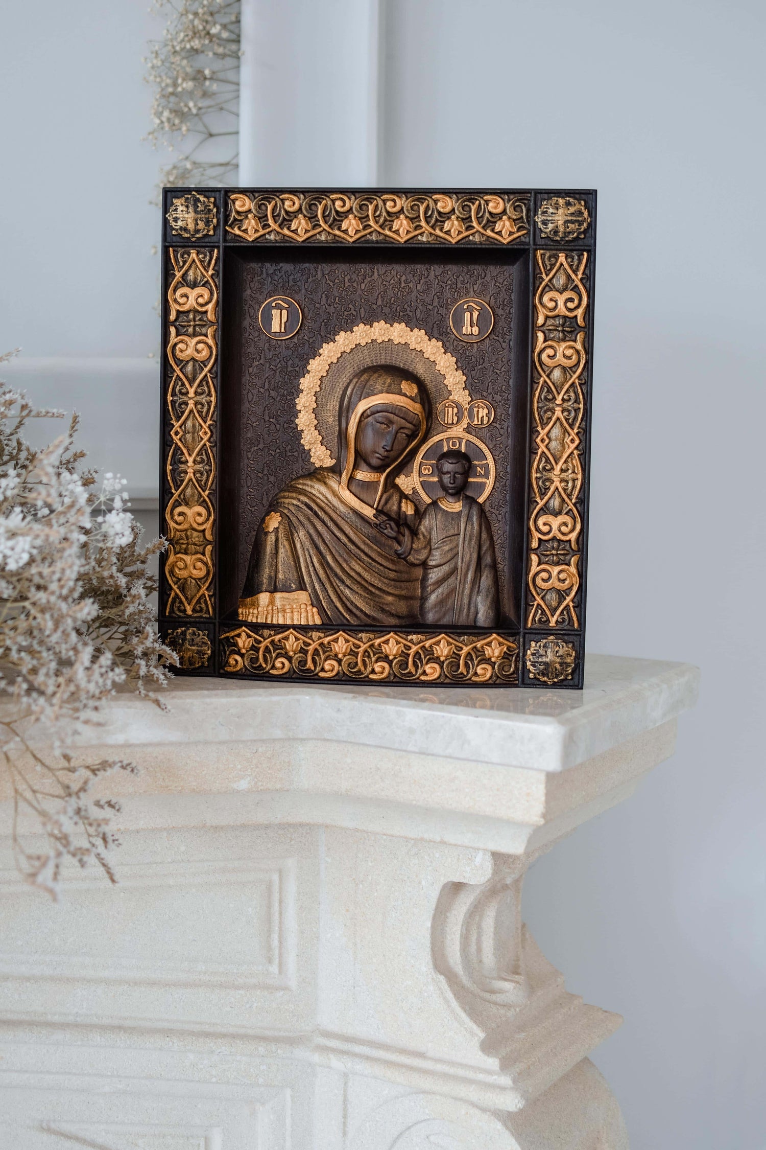 Virgin Mary of Kazan - Kozak Work Shop