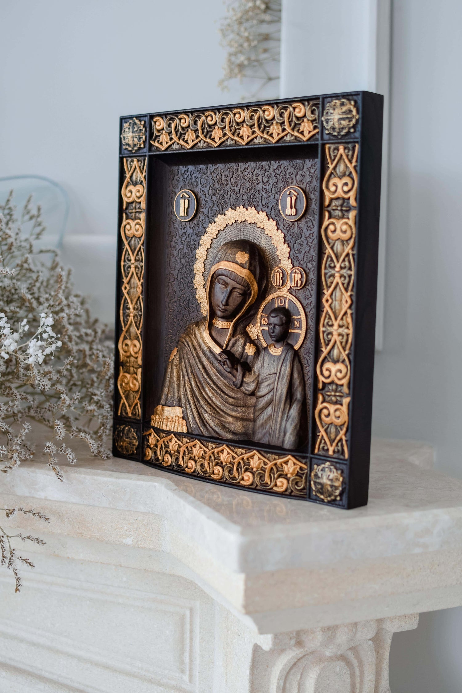 Virgin Mary of Kazan - Kozak Work Shop