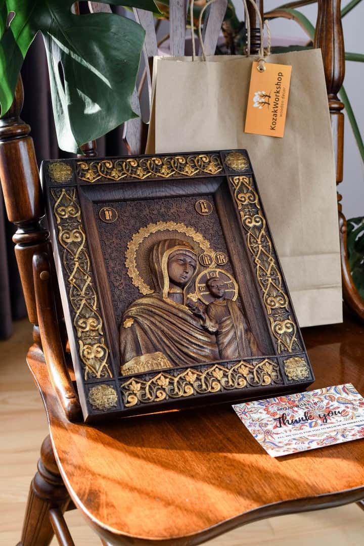 Virgin Mary of Kazan - Kozak Work Shop