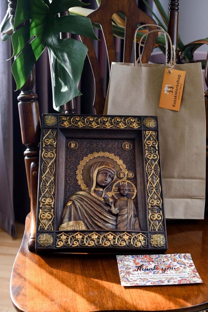 Virgin Mary of Kazan - Kozak Work Shop