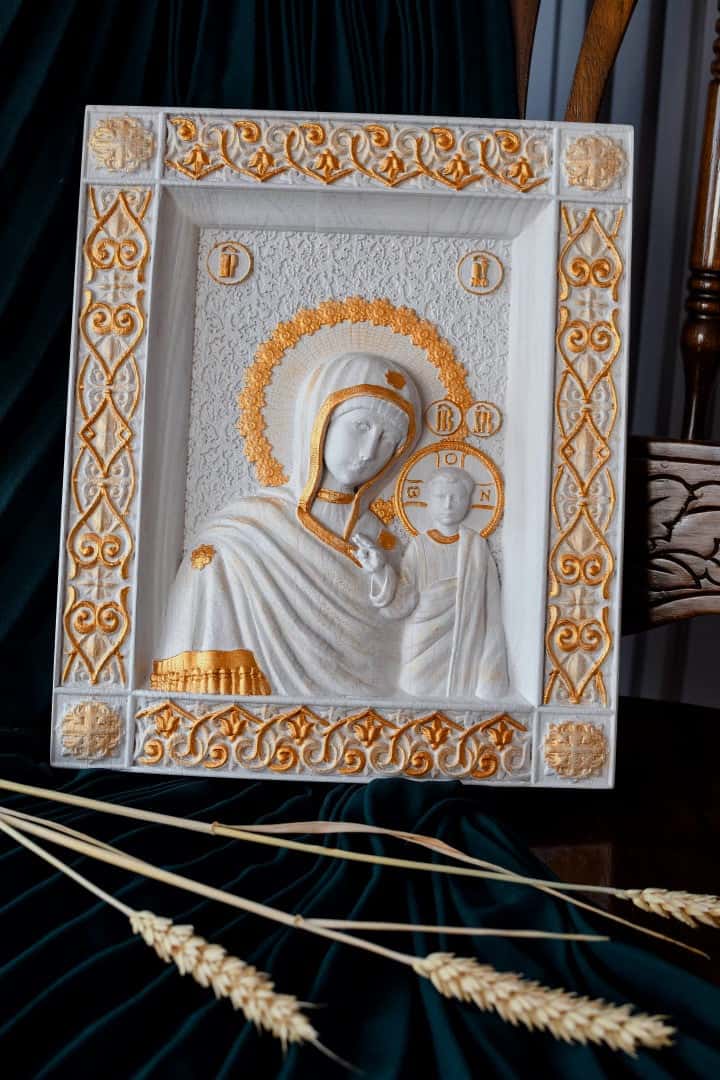 Virgin Mary of Kazan - Kozak Work Shop