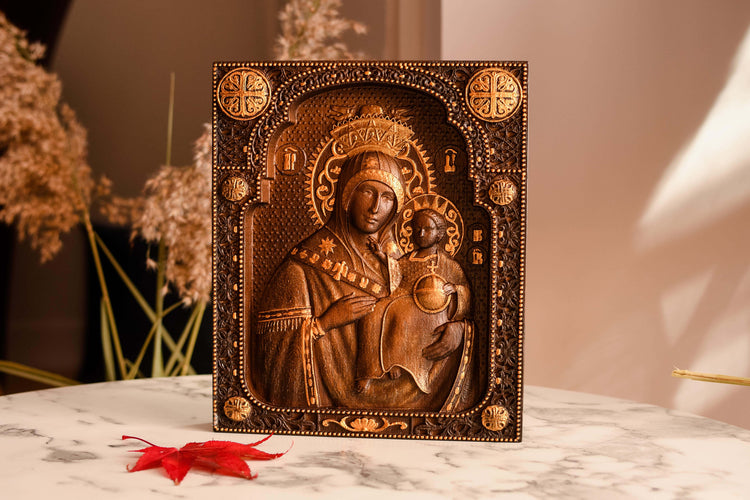 Our Lady of Bethlehem sculpture - Kozak Work Shop