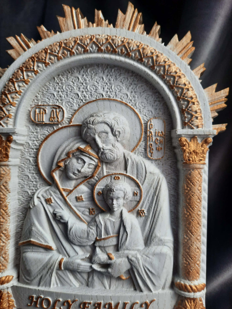 Holy Family on the stand - Kozak Work Shop