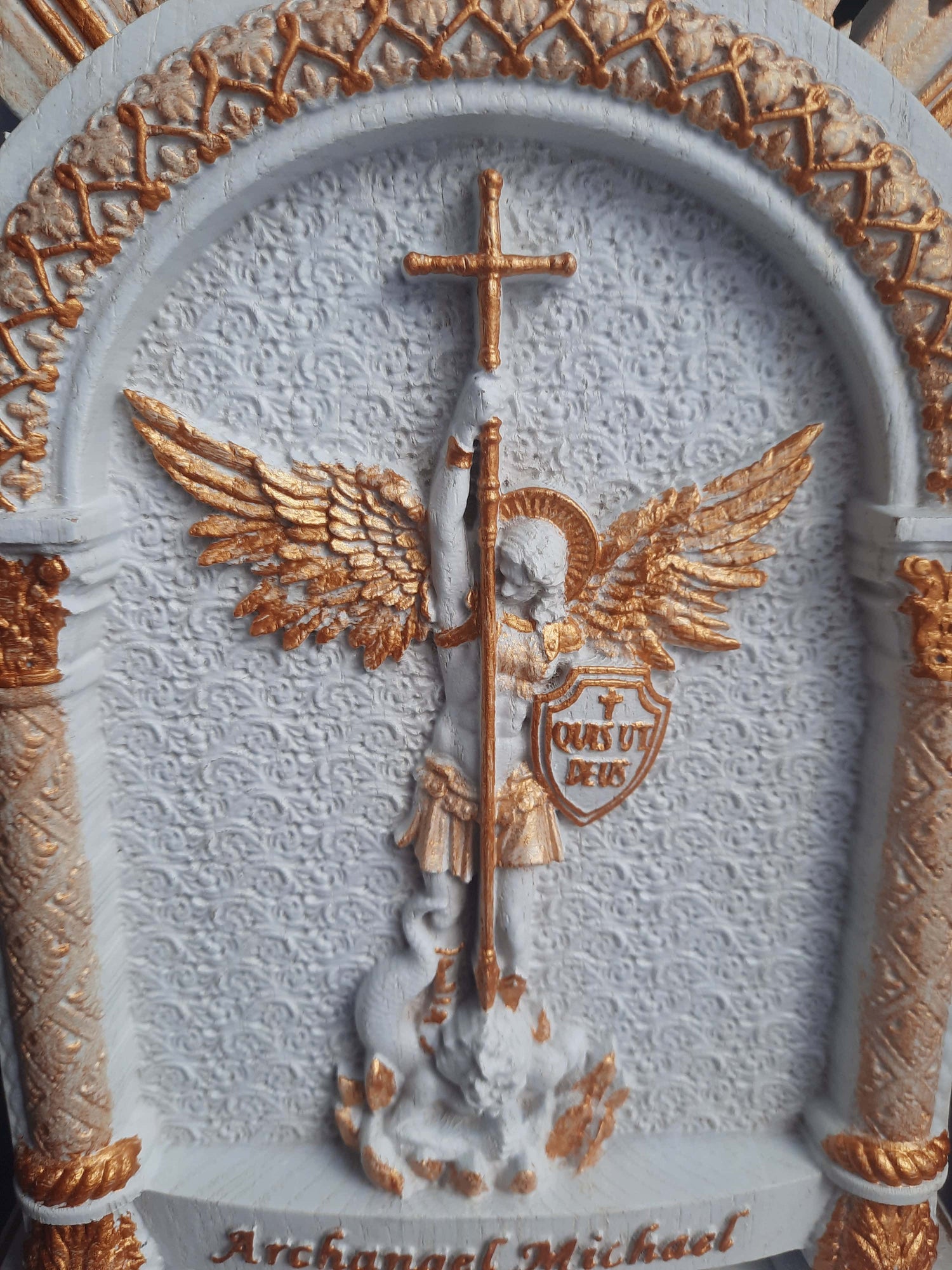 Saint Michael on the Stand - Kozak Work Shop