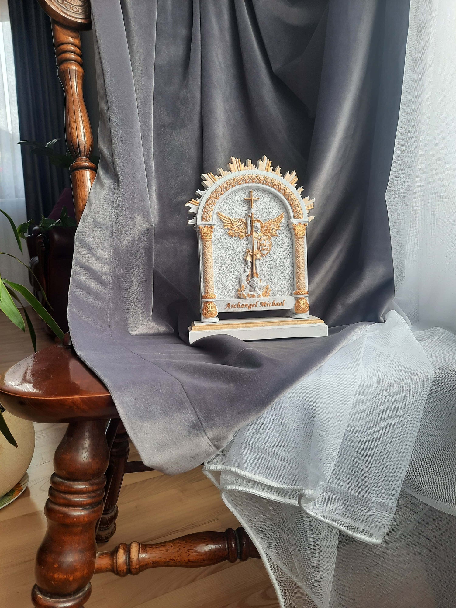 Saint Michael on the Stand - Kozak Work Shop