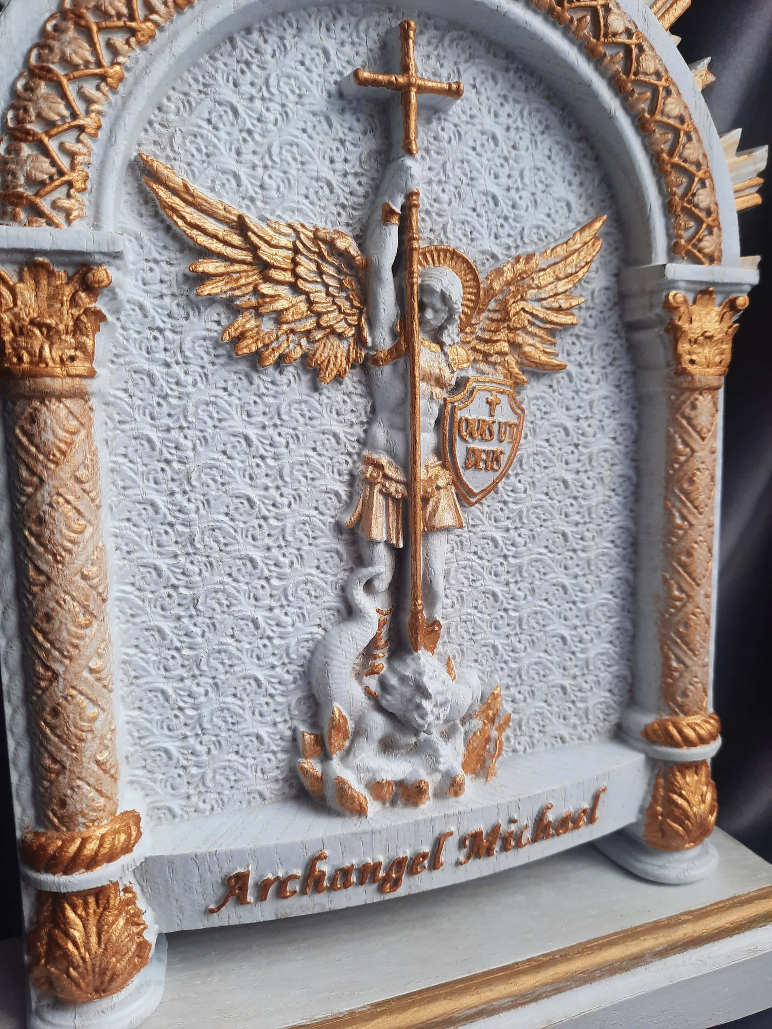 Saint Michael on the Stand - Kozak Work Shop