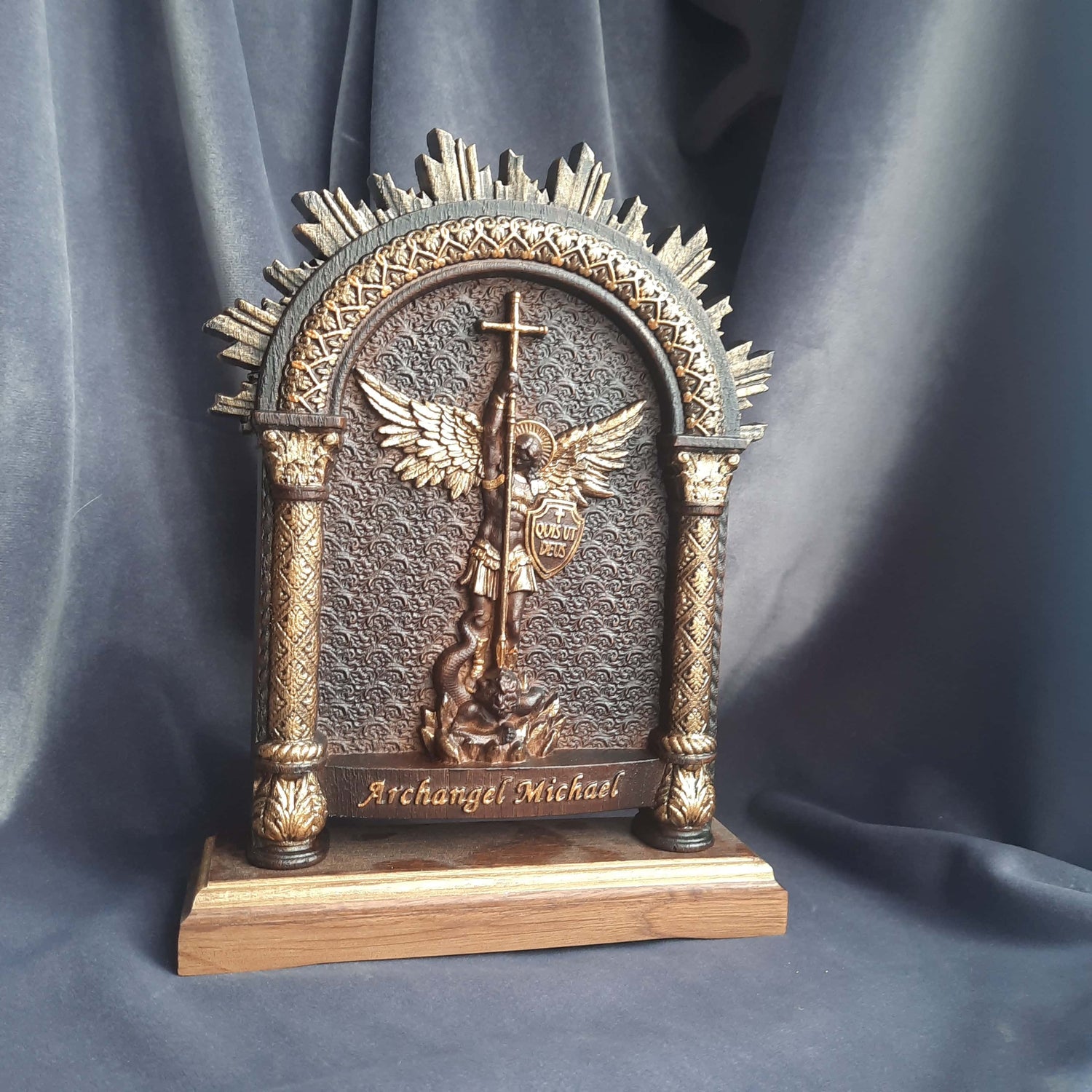 Saint Michael on the Stand - Kozak Work Shop