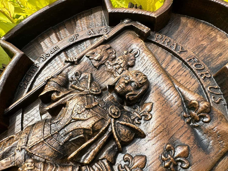 Joan of Arc Cross with Rays - Kozak Work Shop