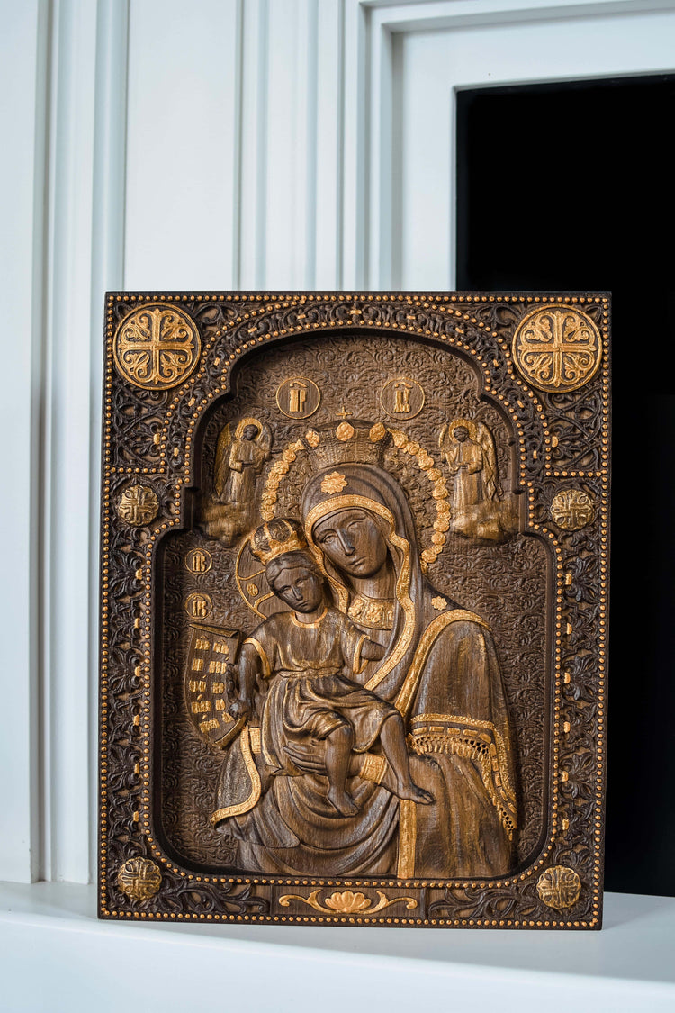 Modern Virgin Mary Art - Kozak Work Shop
