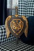 The shield with Ukrainian Trident and Archangel Michael Wooden Plaque - Kozak Work Shop