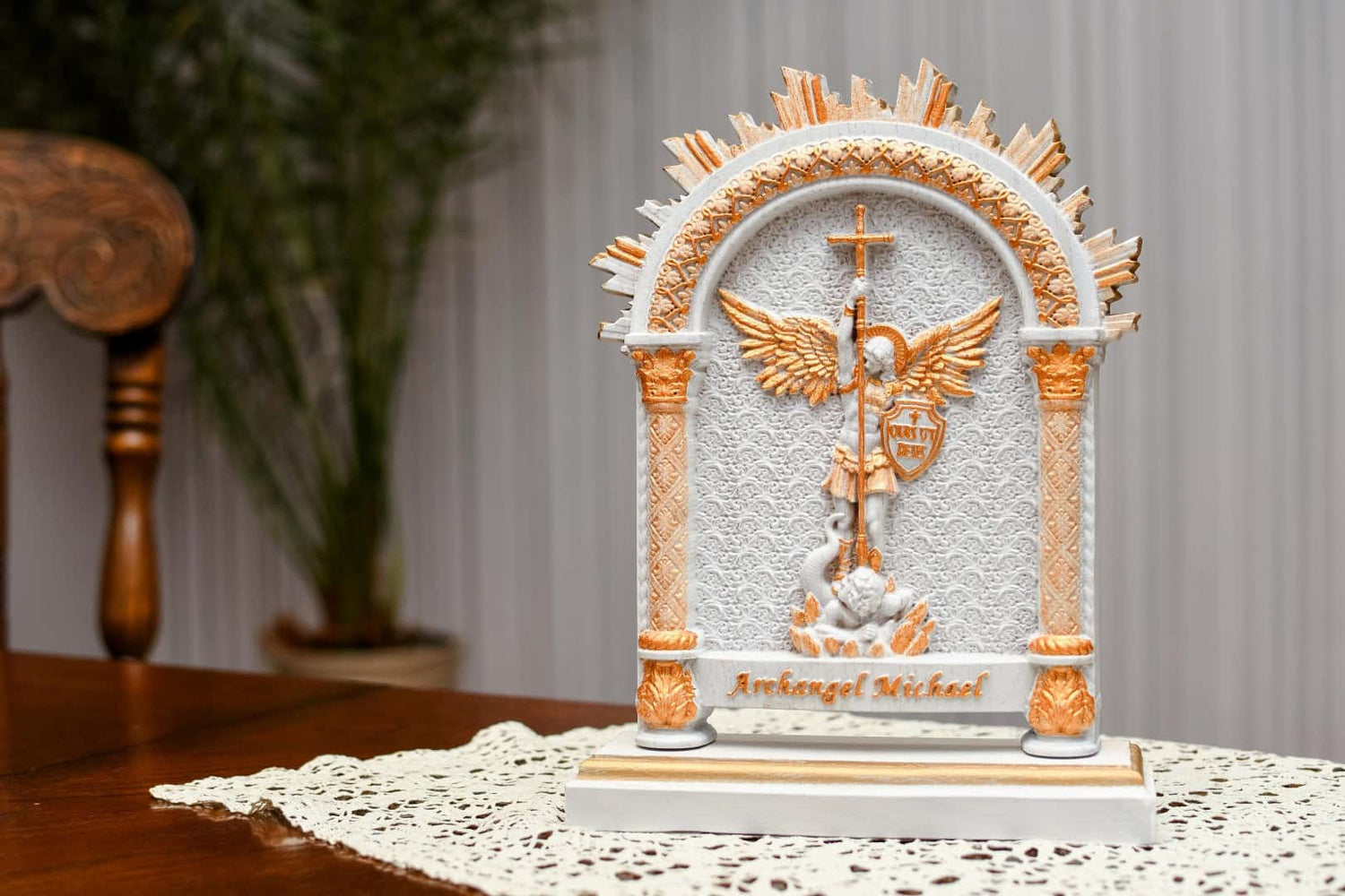Saint Michael on the Stand - Kozak Work Shop