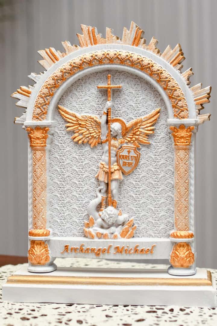 Saint Michael on the Stand - Kozak Work Shop