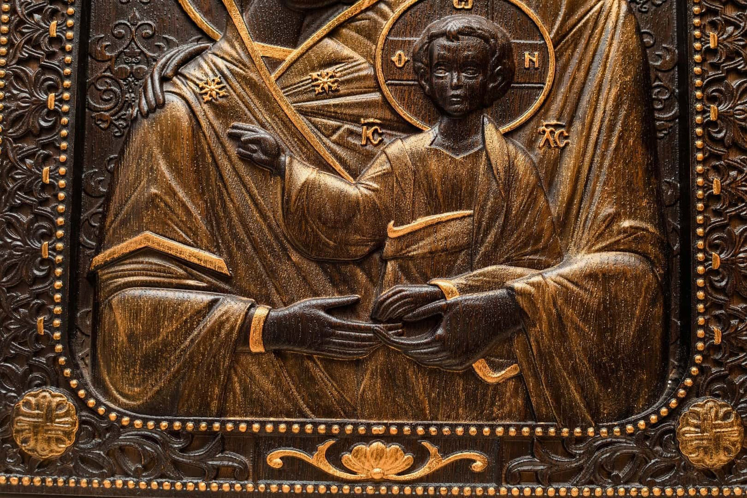 Holy Family icon - Kozak Work Shop