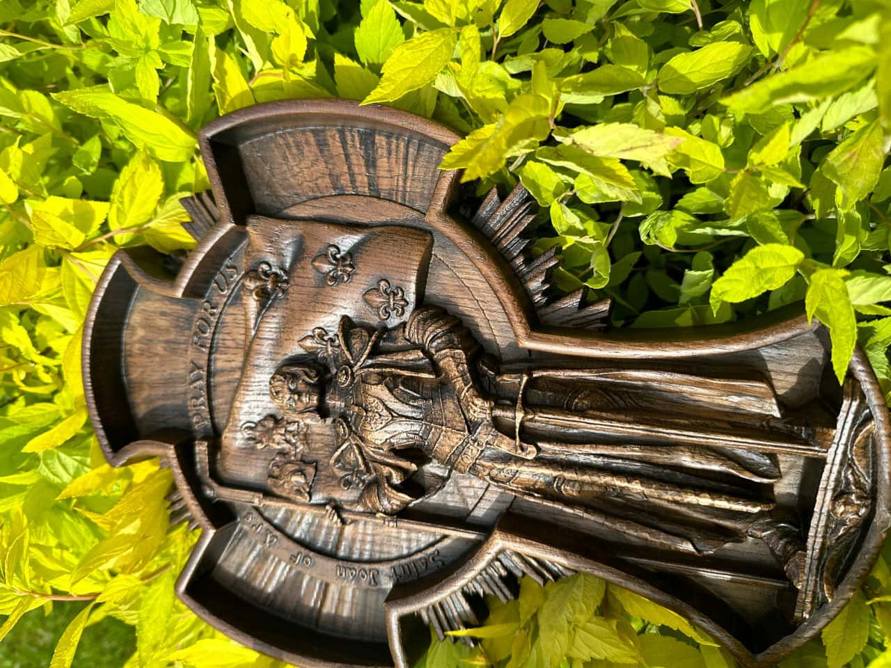 Joan of Arc Cross with Rays - Kozak Work Shop