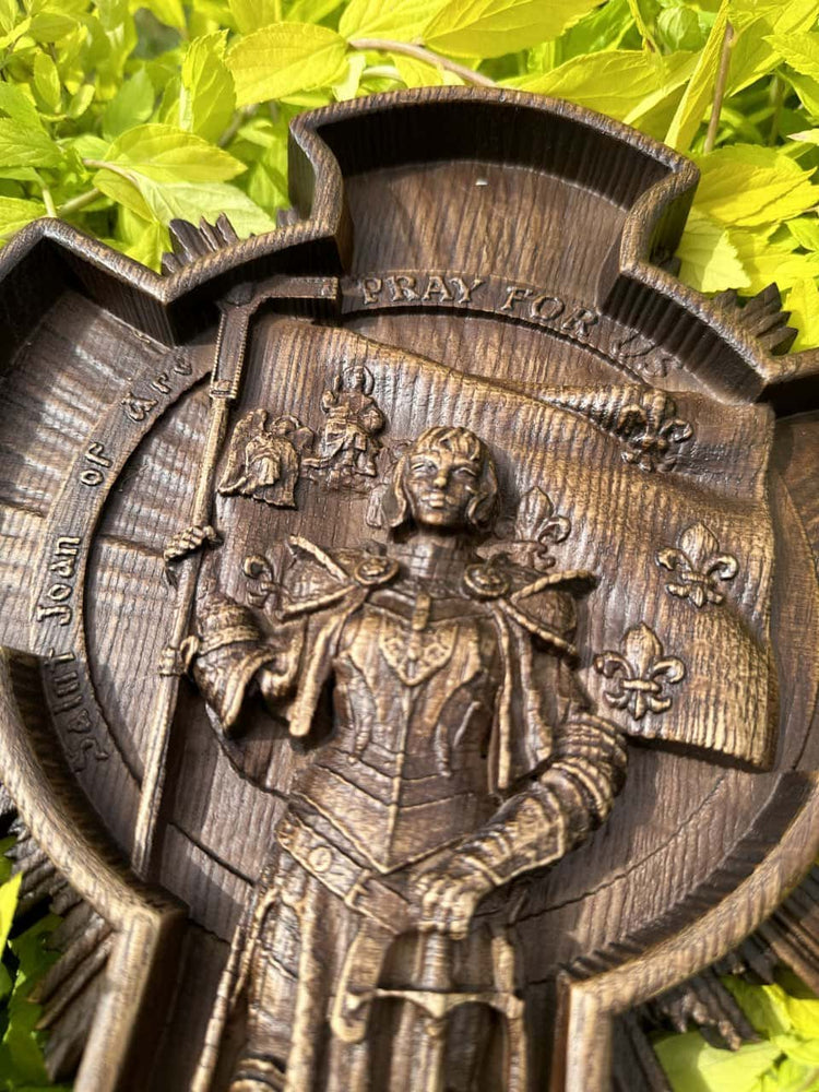 Joan of Arc Cross with Rays - Kozak Work Shop