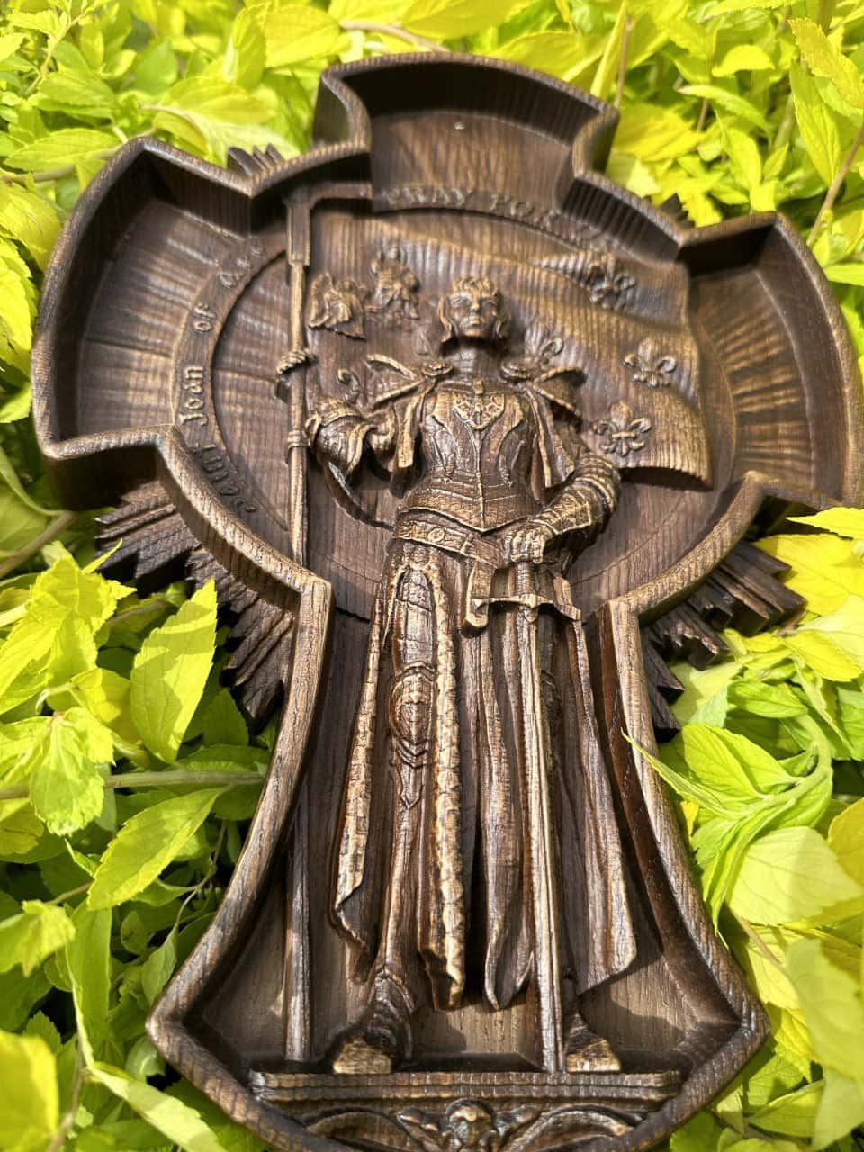 Joan of Arc Cross with Rays - Kozak Work Shop