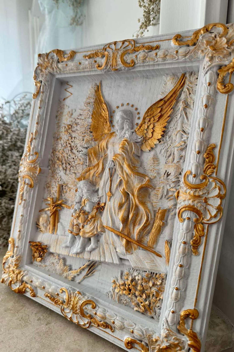 Angel with Kids on Bridge