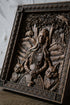 Freyja Skandinavian Goddess Wooden Carved Wall Picture - Kozak Work Shop