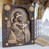 Virigin Mary wooden wall plaque - Kozak Work Shop
