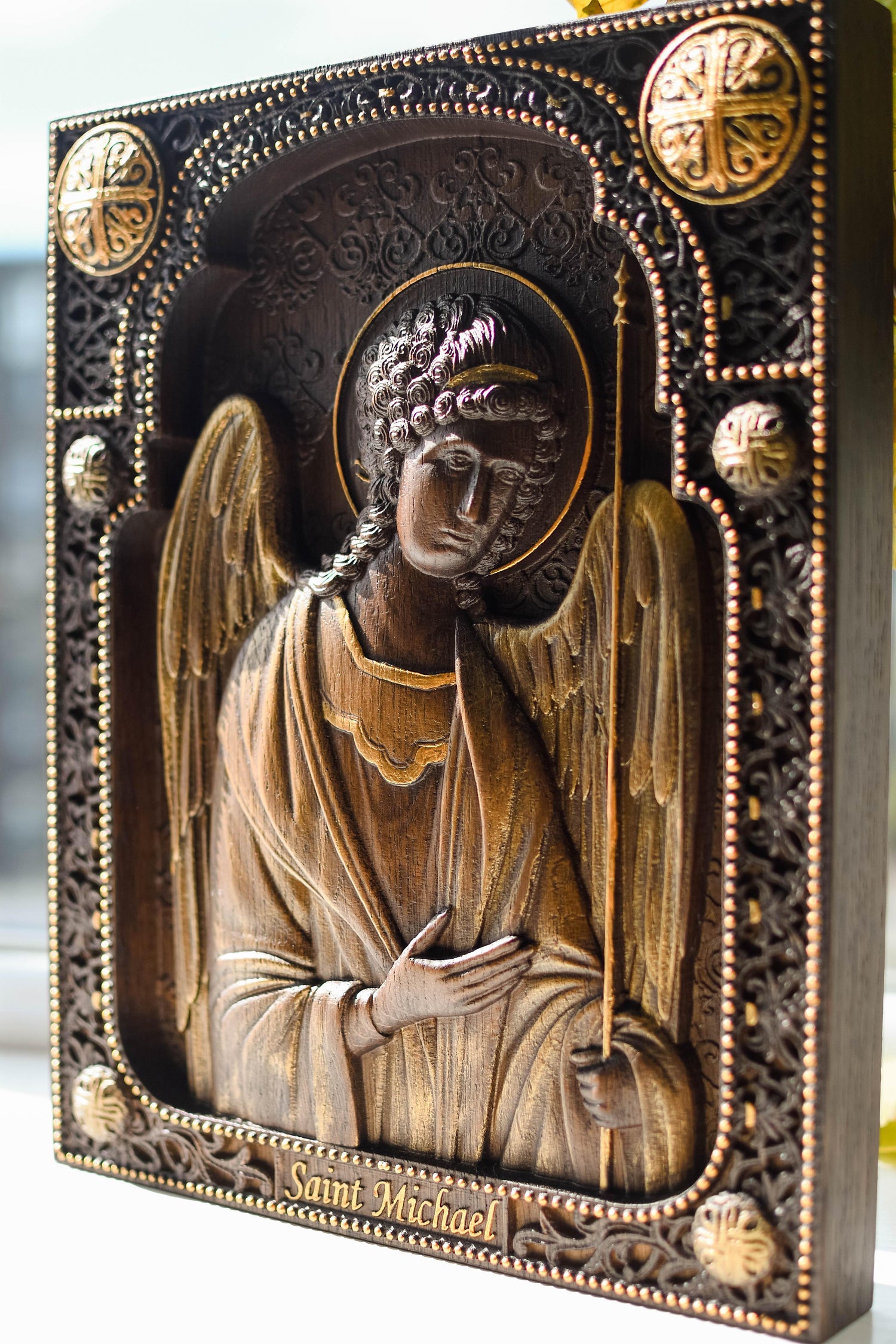 St. Michael the Archangel Christian Art - Kozak Work Shop