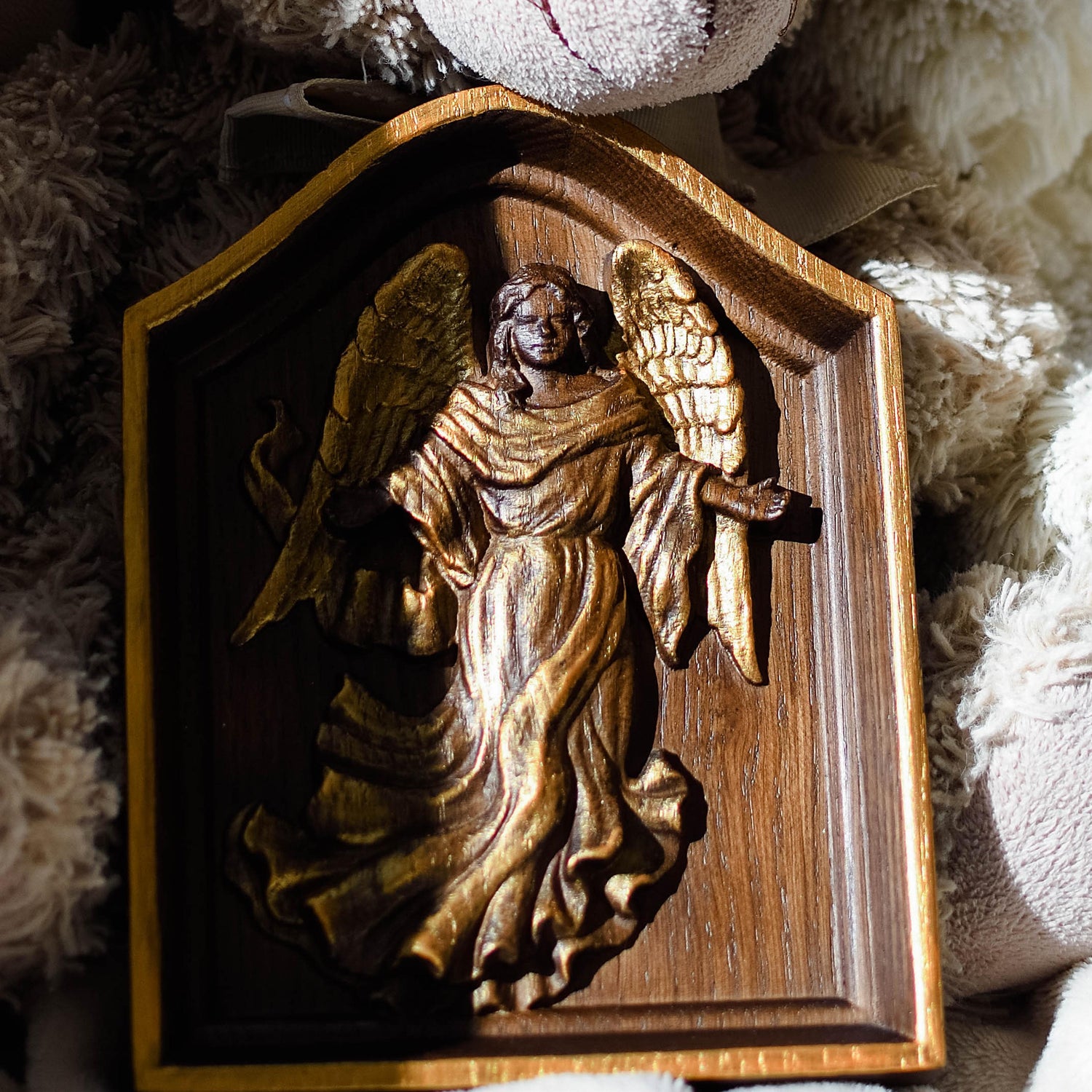 Wood Carving Angel