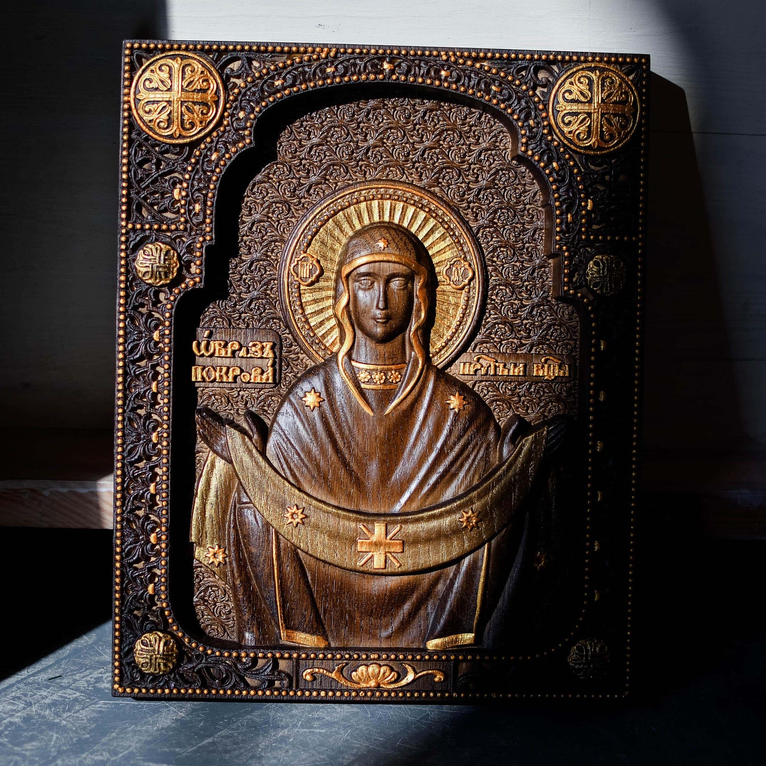 Virgin Mary of Pokrov - Kozak Work Shop