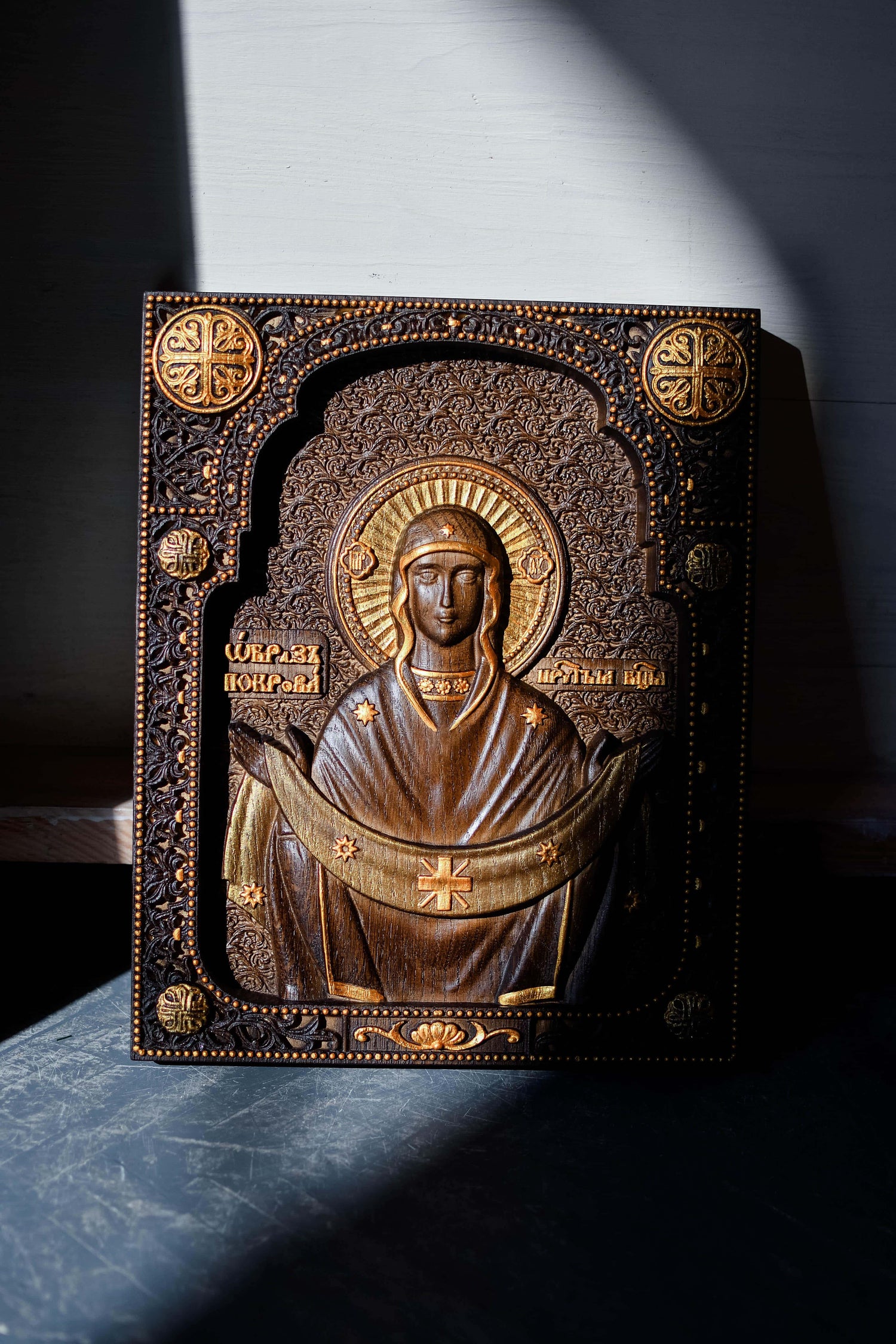 Virgin Mary of Pokrov - Kozak Work Shop