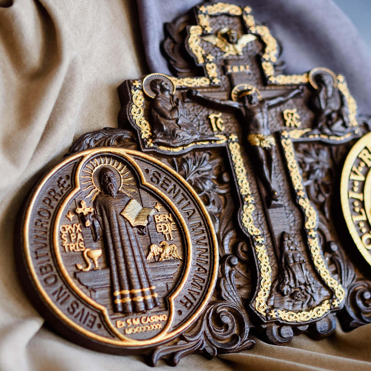 St Benedict Medal Home Protection - Kozak Work Shop