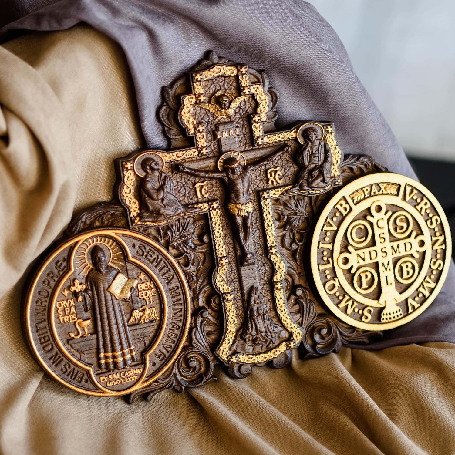 St Benedict Medal Home Protection - Kozak Work Shop