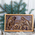 Nativity wood Wall art - Kozak Work Shop