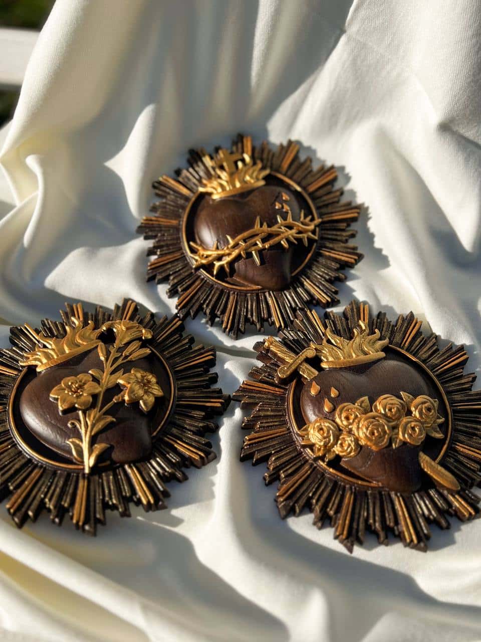 Three Sacred Hearts of the Holy Family - Kozak Work Shop