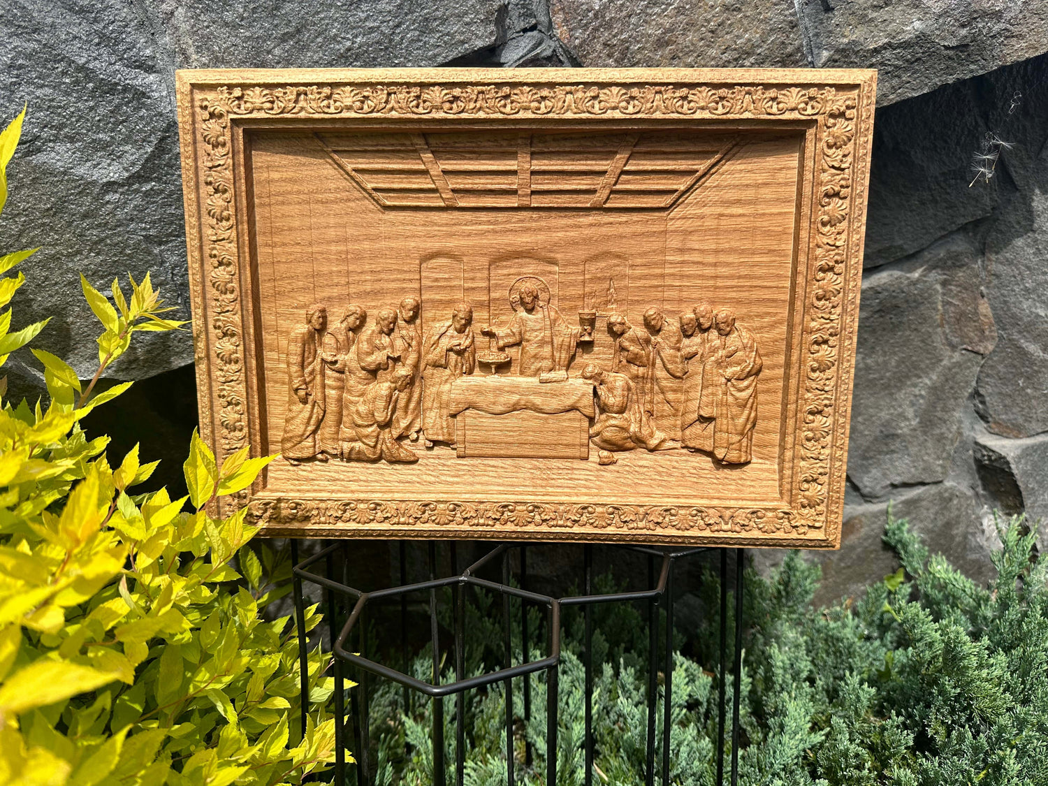 The Last Supper Wooden Image - Kozak Work Shop