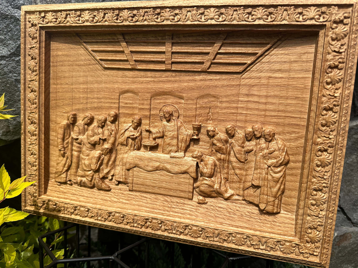 The Last Supper Wooden Image - Kozak Work Shop