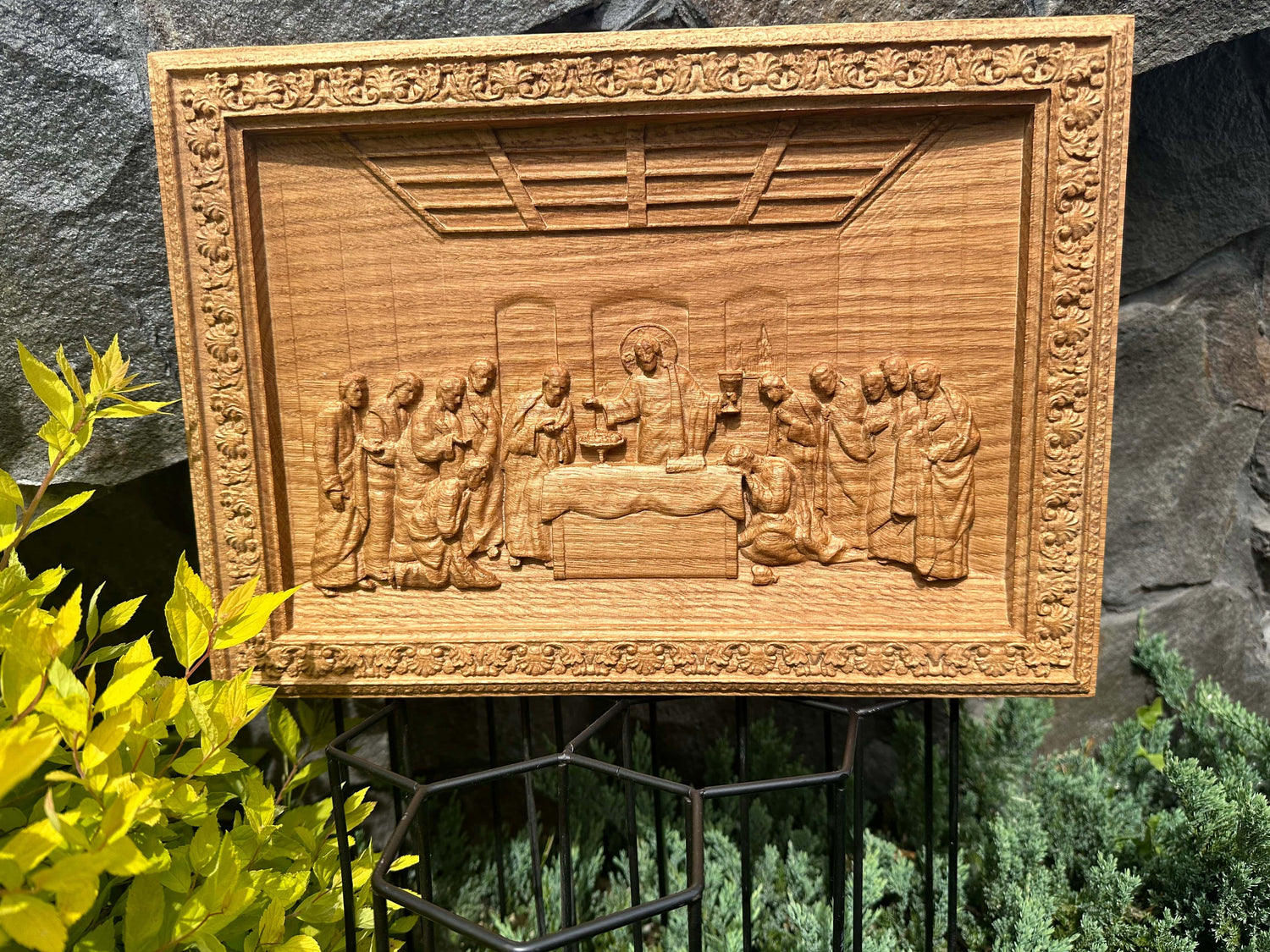 The Last Supper Wooden Image - Kozak Work Shop