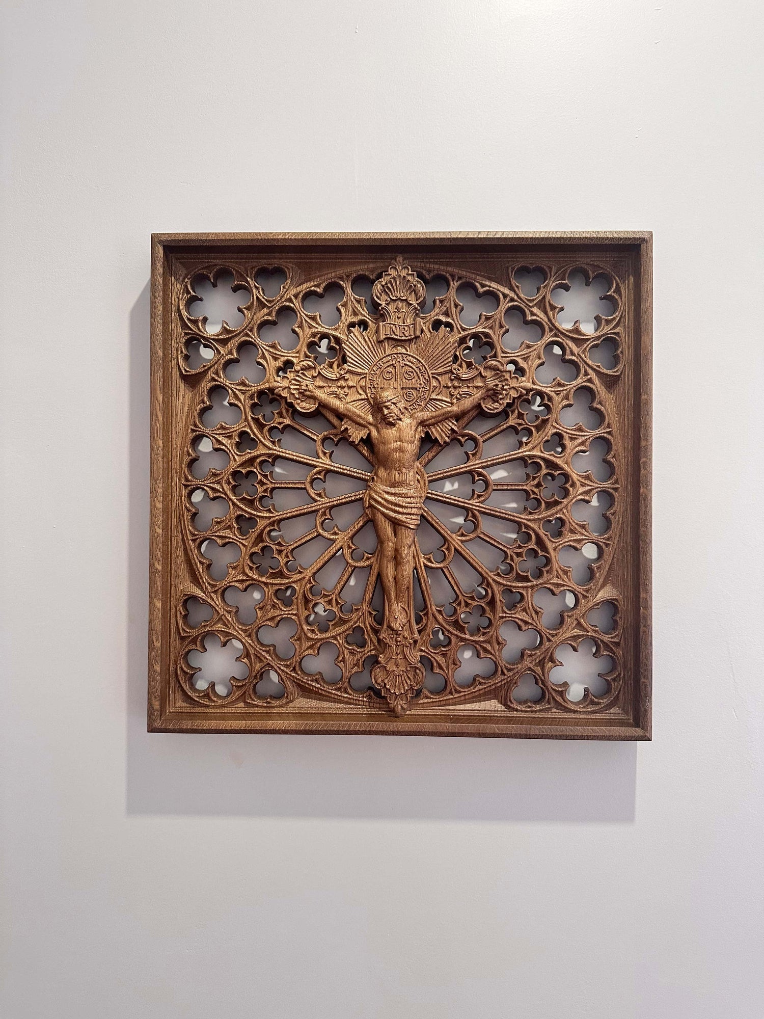 Crucifix Wooden Statue - Kozak Work Shop