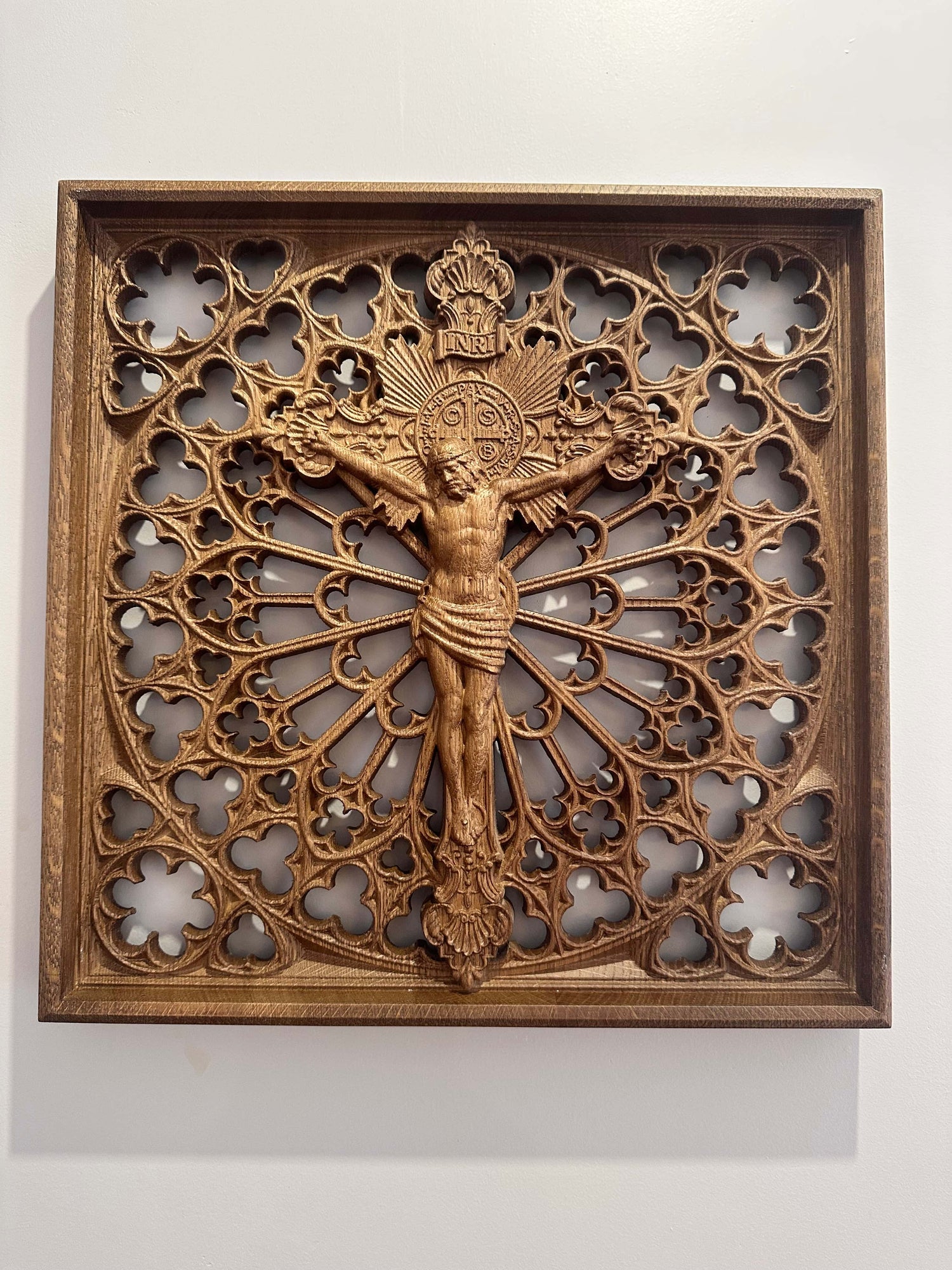 Crucifix Wooden Statue - Kozak Work Shop