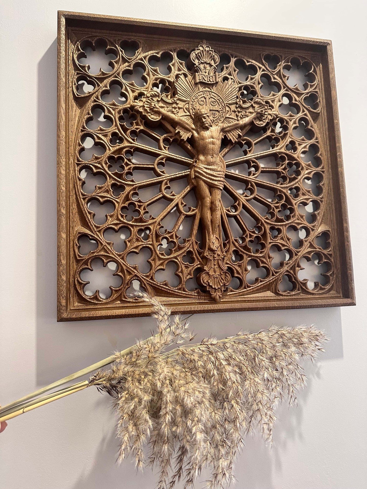 Crucifix Wooden Statue - Kozak Work Shop