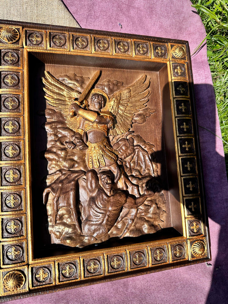 Saint Michael Warrior Angel - Kozak Work Shop