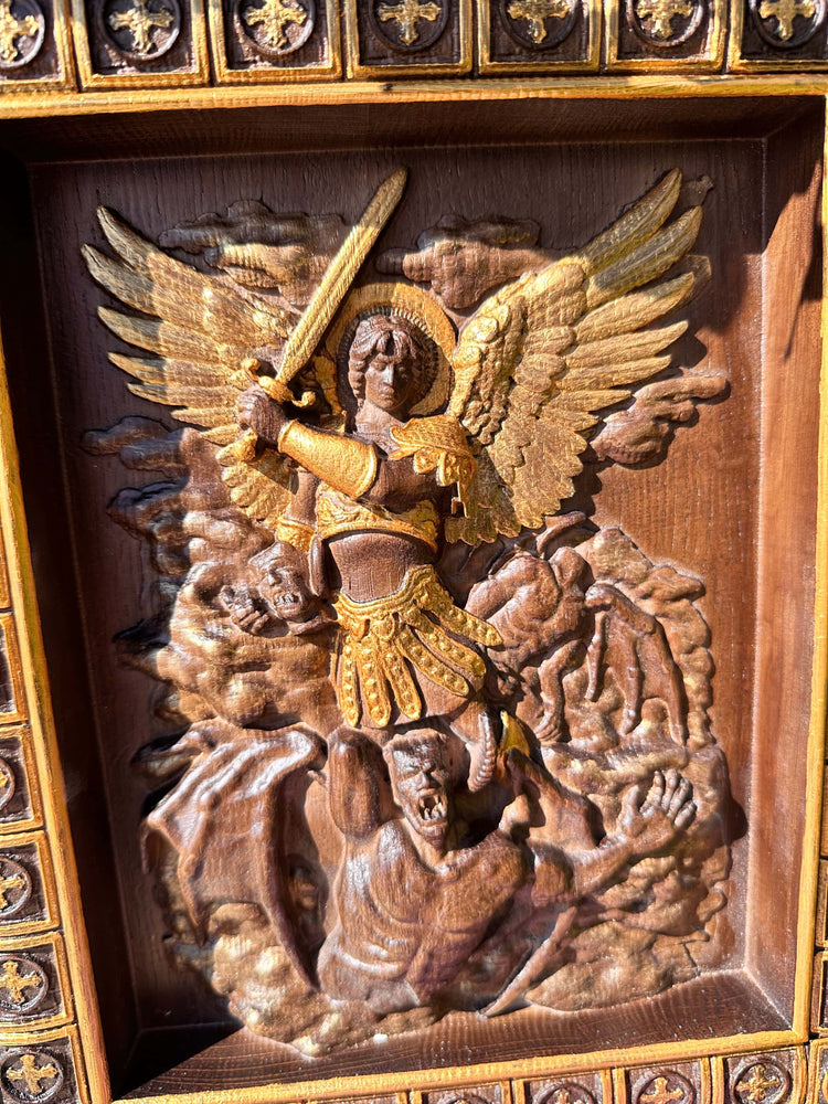 Saint Michael Warrior Angel - Kozak Work Shop
