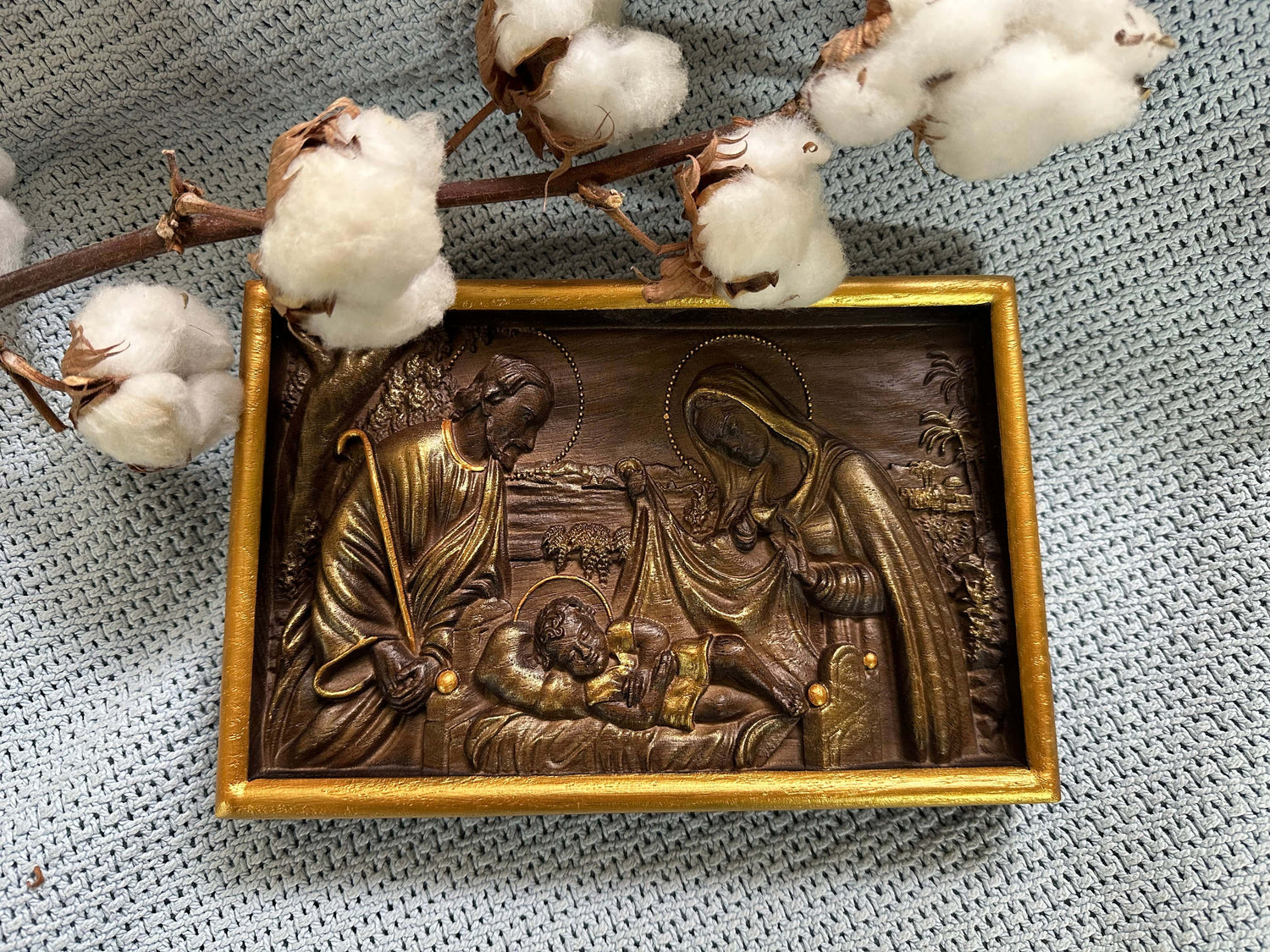 Nativity wood Wall art - Kozak Work Shop