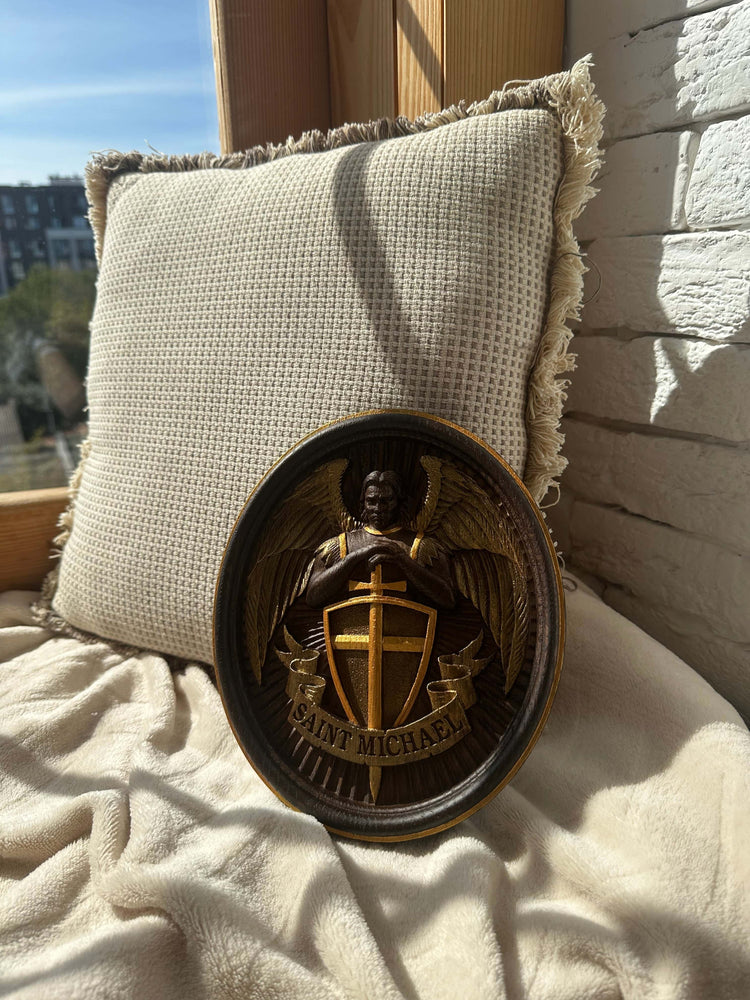 Archangel Michael the Warrior Art - Kozak Work Shop