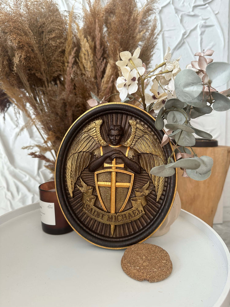 Archangel Michael the Warrior Art - Kozak Work Shop