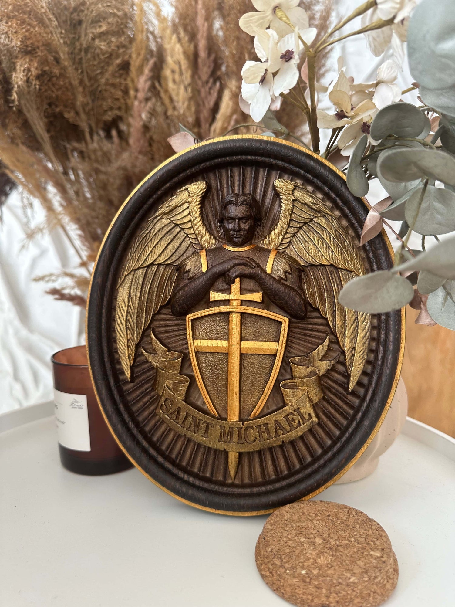 Archangel Michael the Warrior Art - Kozak Work Shop