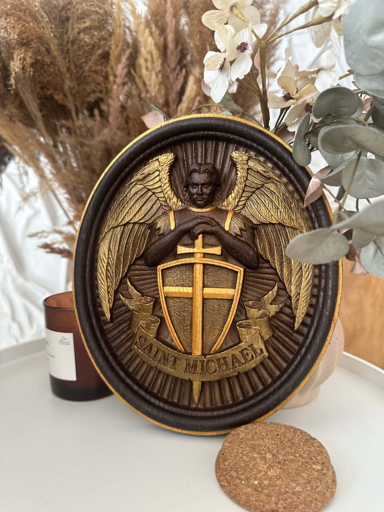Archangel Michael the Warrior Art - Kozak Work Shop
