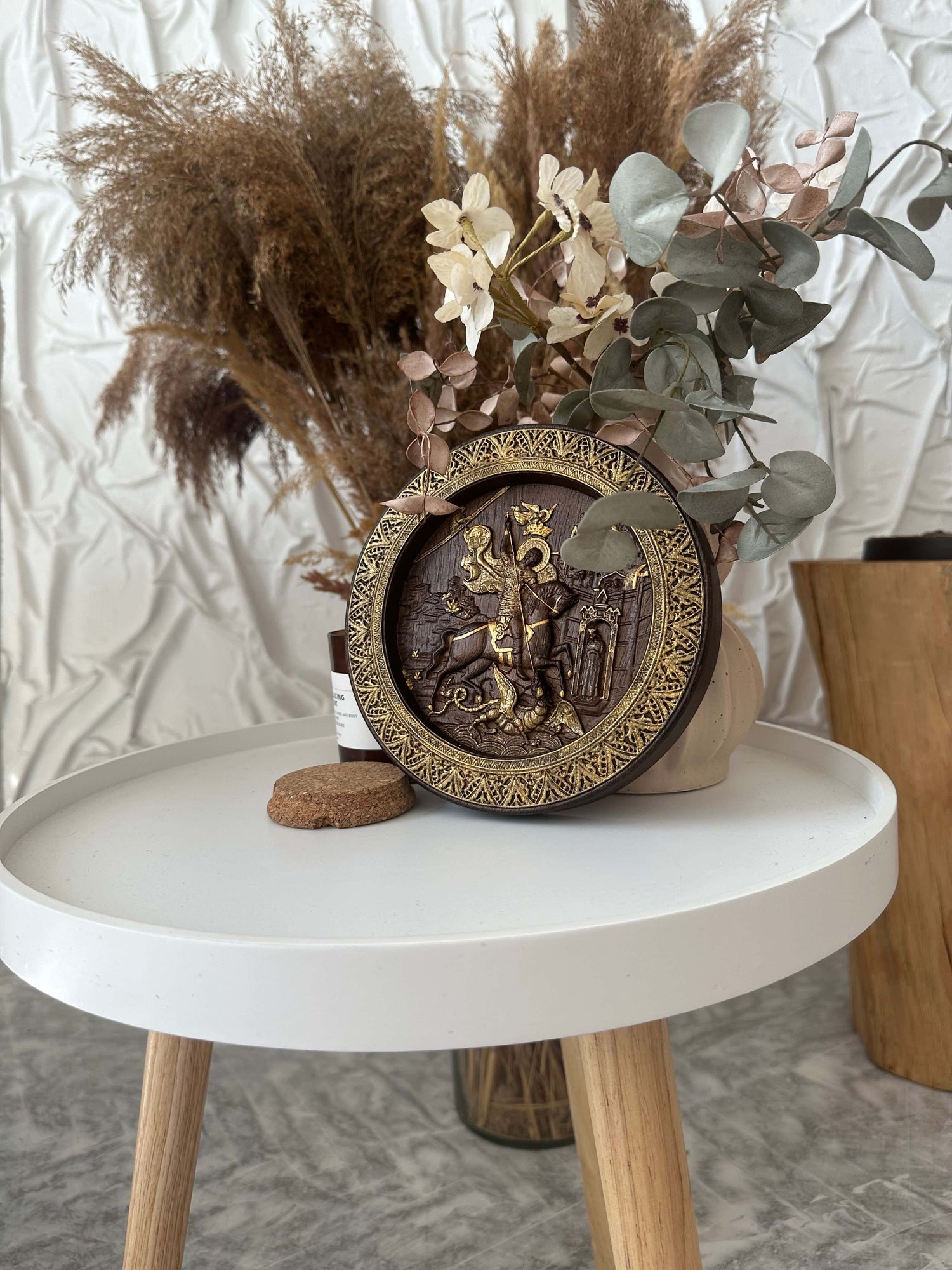 Saint George and the Dragon Round - Kozak Work Shop