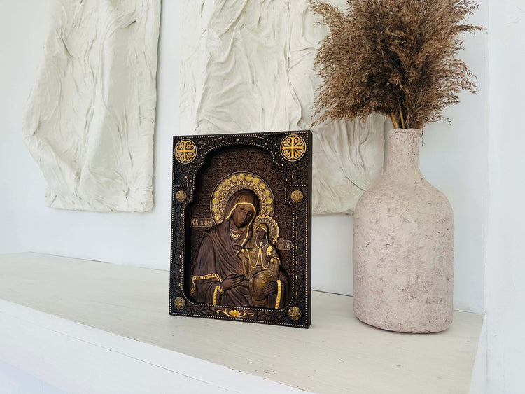 Saint Anne Mother of Virgin Mary - Kozak Work Shop