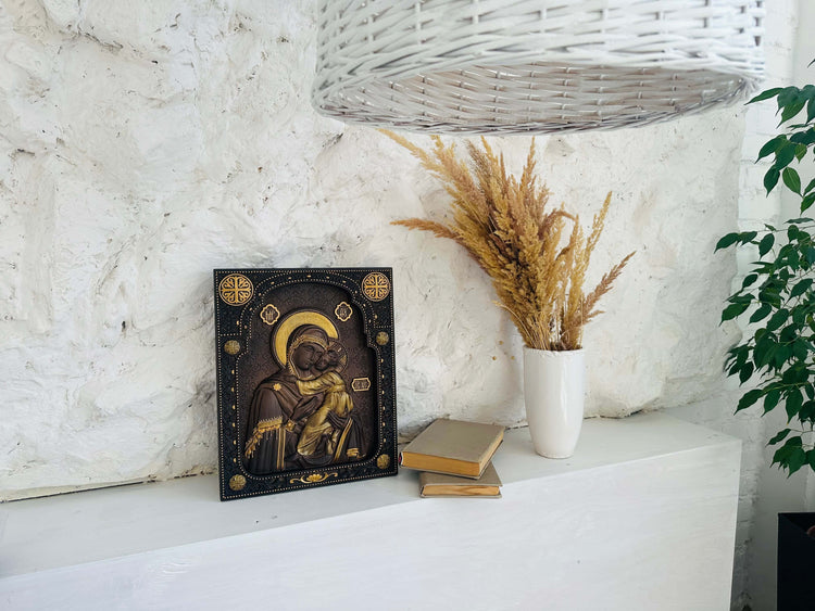 Vladimir Icon of the Mother of God - Kozak Work Shop