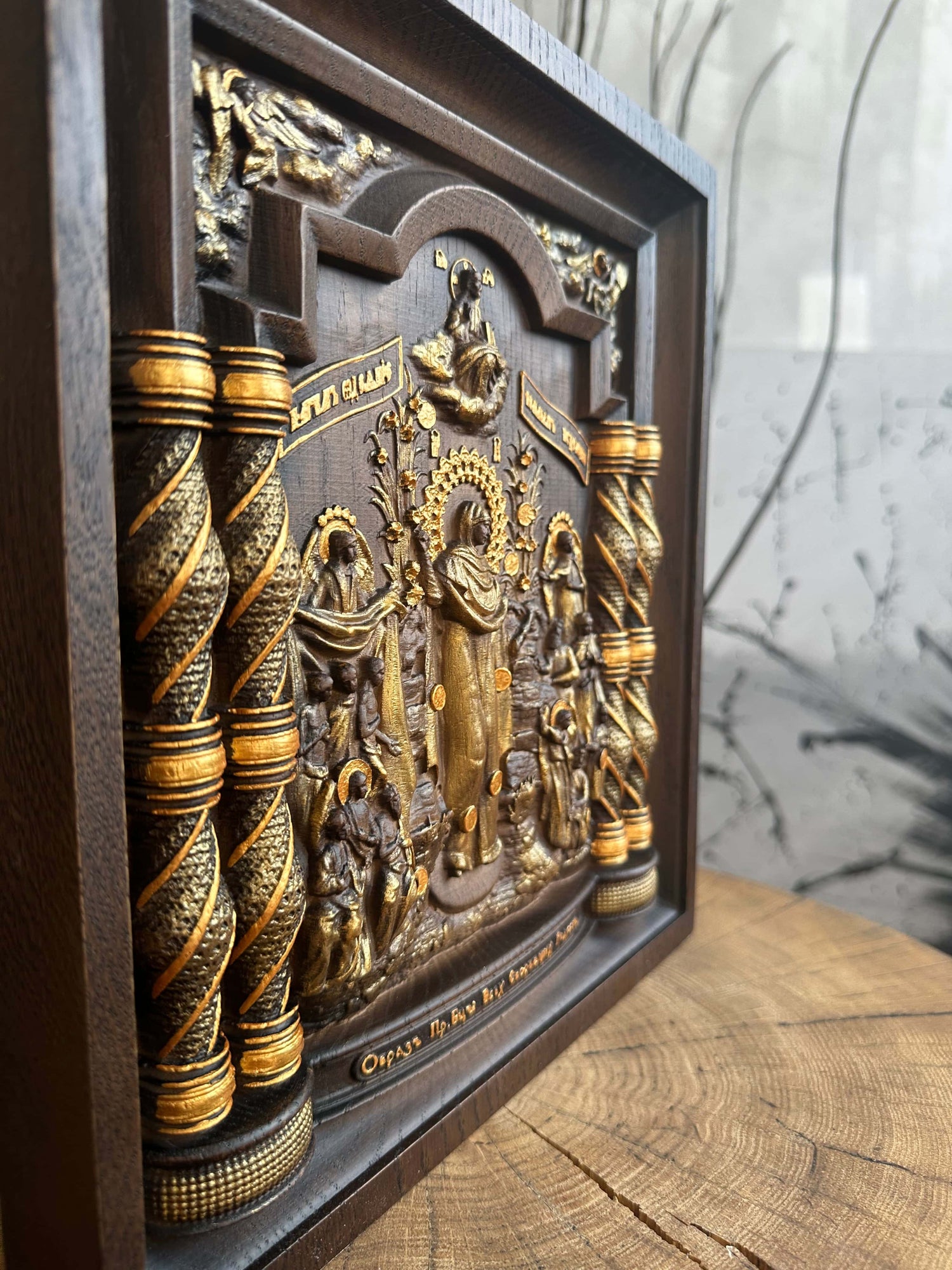 Virgin Mary Catholic Icon - Kozak Work Shop